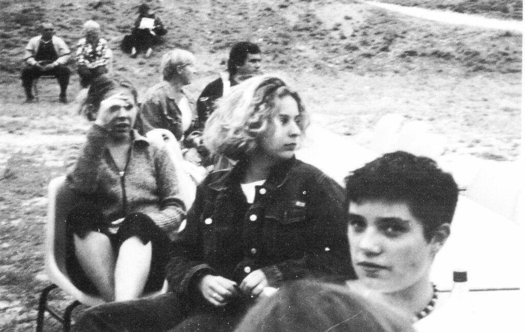 Warten auf die Zuschauer beim Rheinischen Abend in Blaye