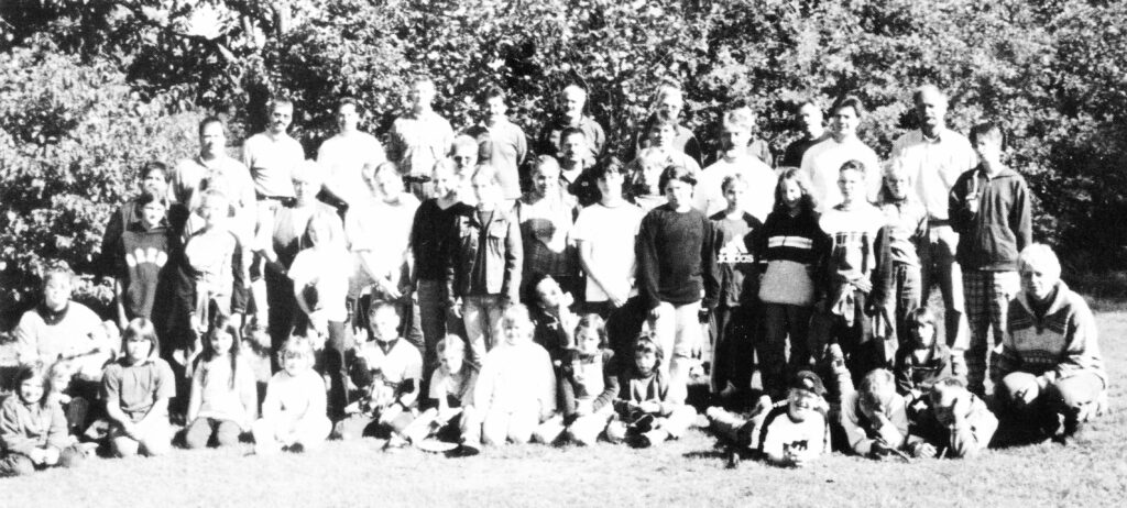 Zeltlager der Kindergruppe in Kleinhau