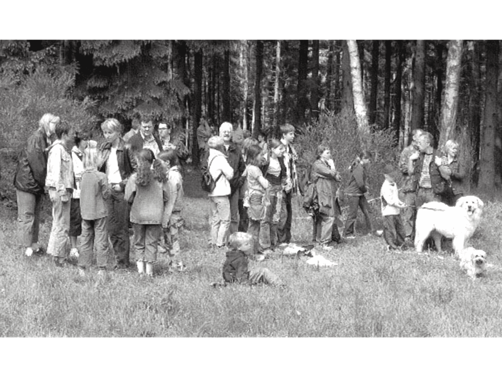 Wandertag der Kindergruppe 2004