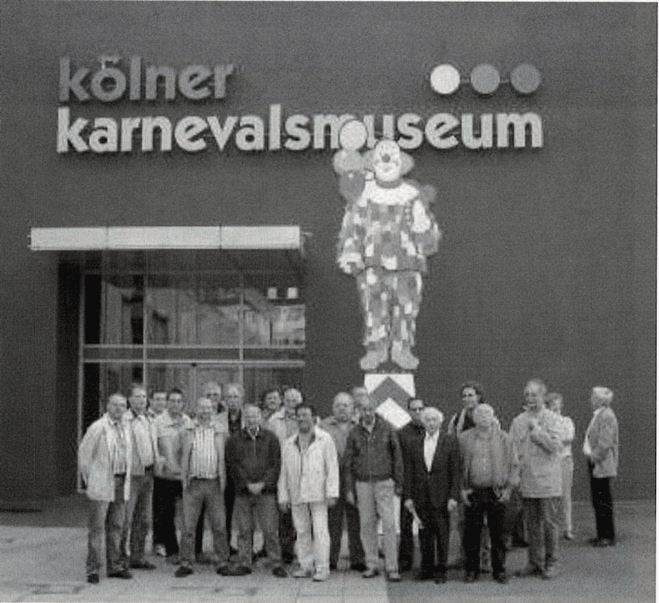 Ausflug der Prinzengardisten nach Köln 2005