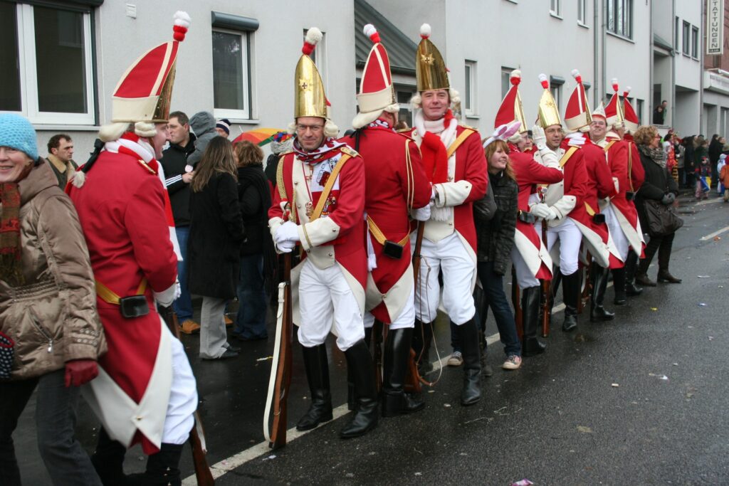 Wibbeln im Rosenmontagszug 2009