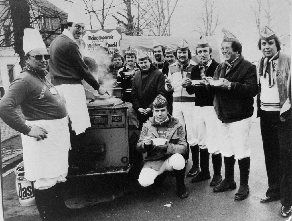 Gulaschkanone bei der Sessionseröffnung 1980