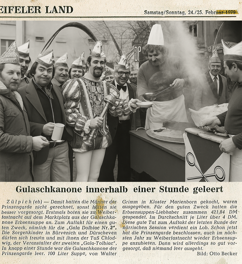 Eröffnung des Straßenkarnevals 1979