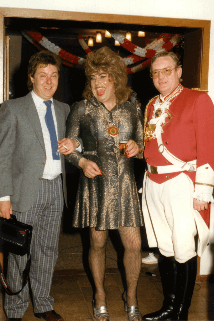 Kostümsitzung 1987 Winfried Müssig als Tina Turner