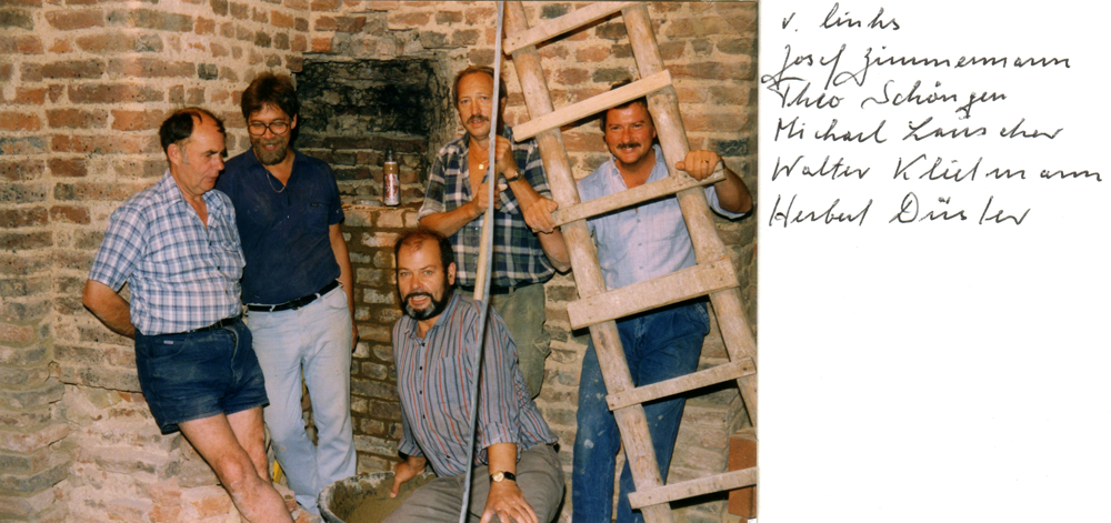 Ausbau des Münstertors 1992