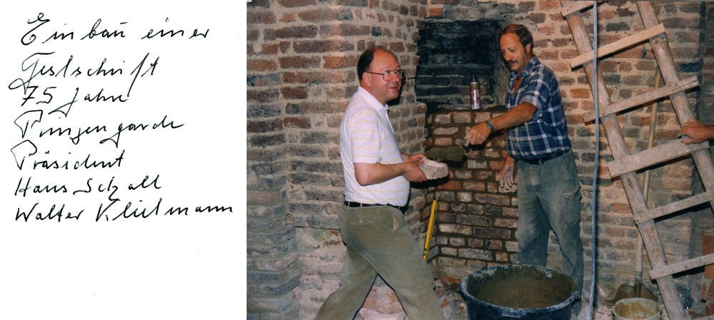 Ausbau des Münstertors 1992