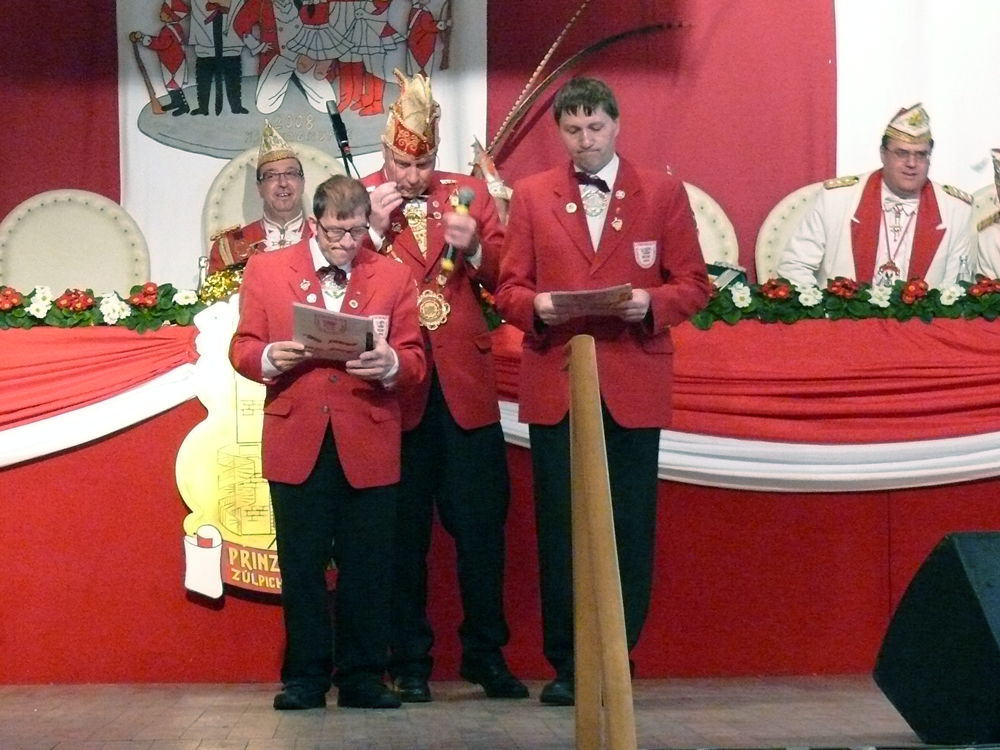 Sitzung für und mit behinderten Mitmenschen 2008