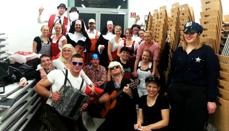 Kostümsitzung 2014 Sondernummer der Prinzengarde